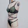 Summer Women Clothing Lace Comfortable Breathable Slim Fit Corset Sexy Lingerie Bra Suit